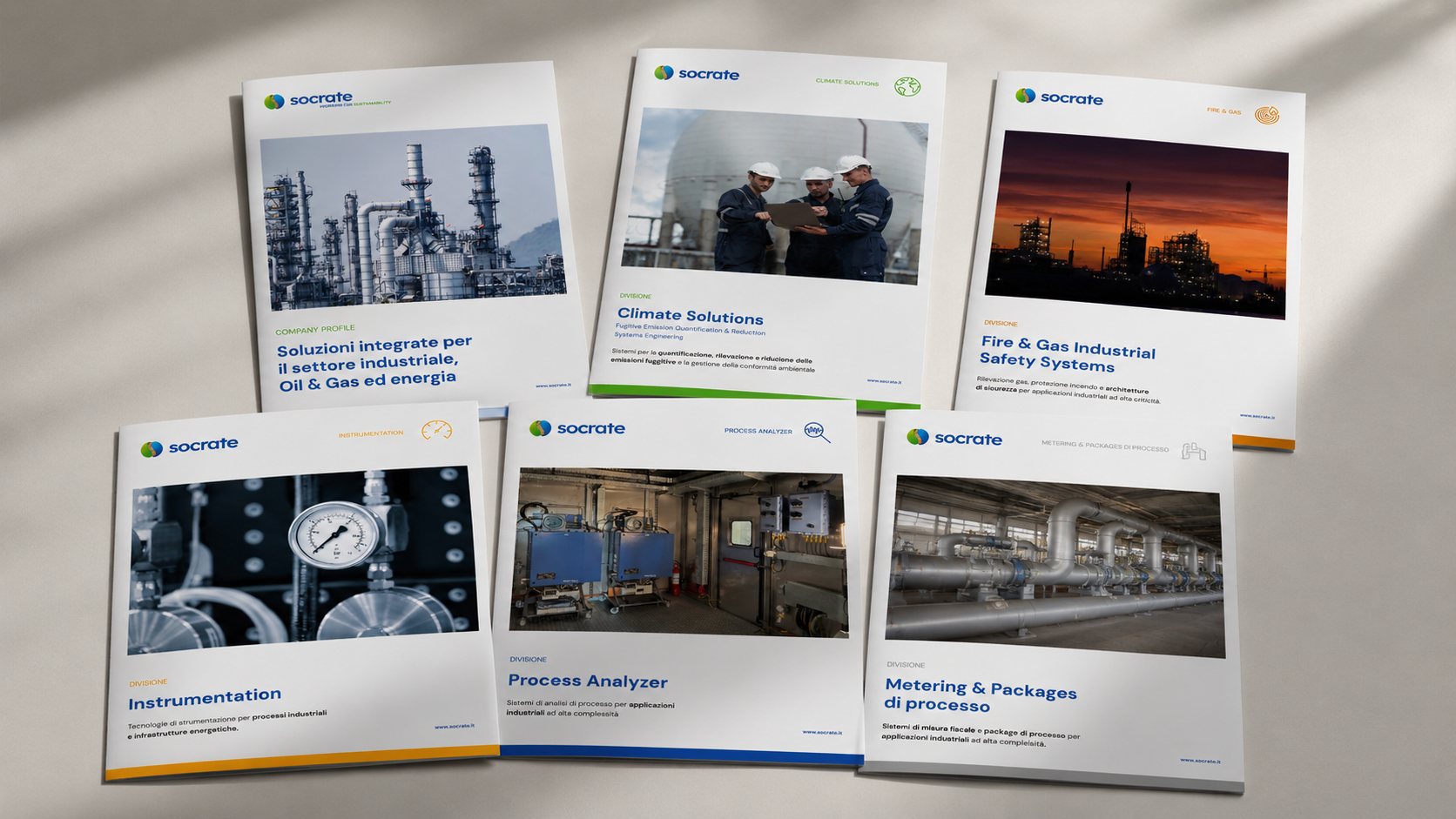 Company profile e brochure di divisione