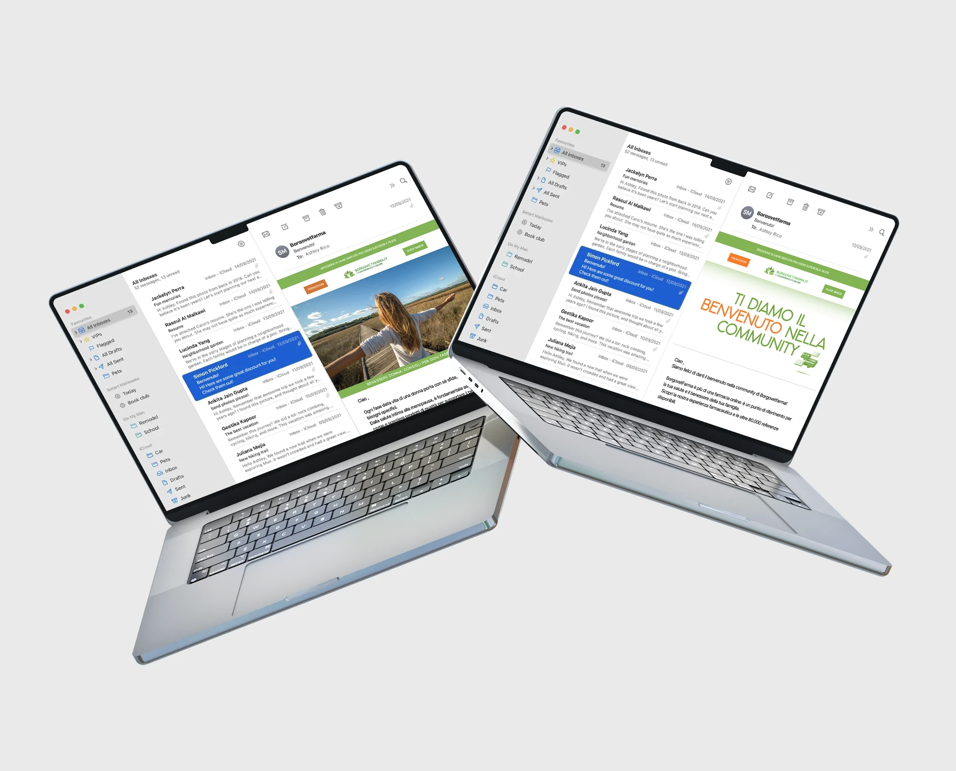 Newsletter di benvenuto