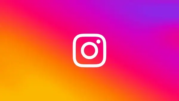 Icona Instagram logo gradiente trend di web design